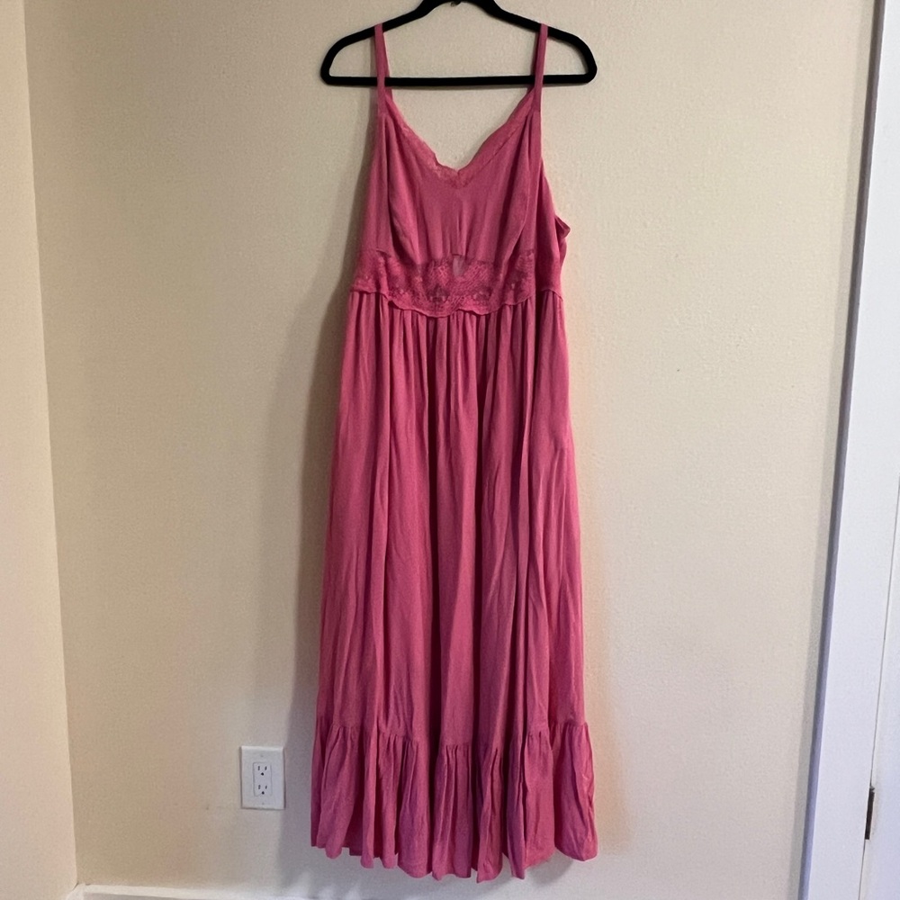 Torrid Maxi Dress with Lace Waist